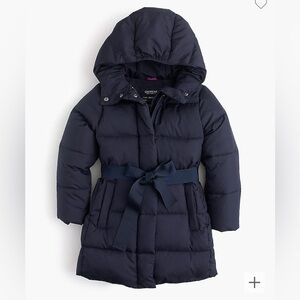 JCrew Down Black Puffer Kids Size 3